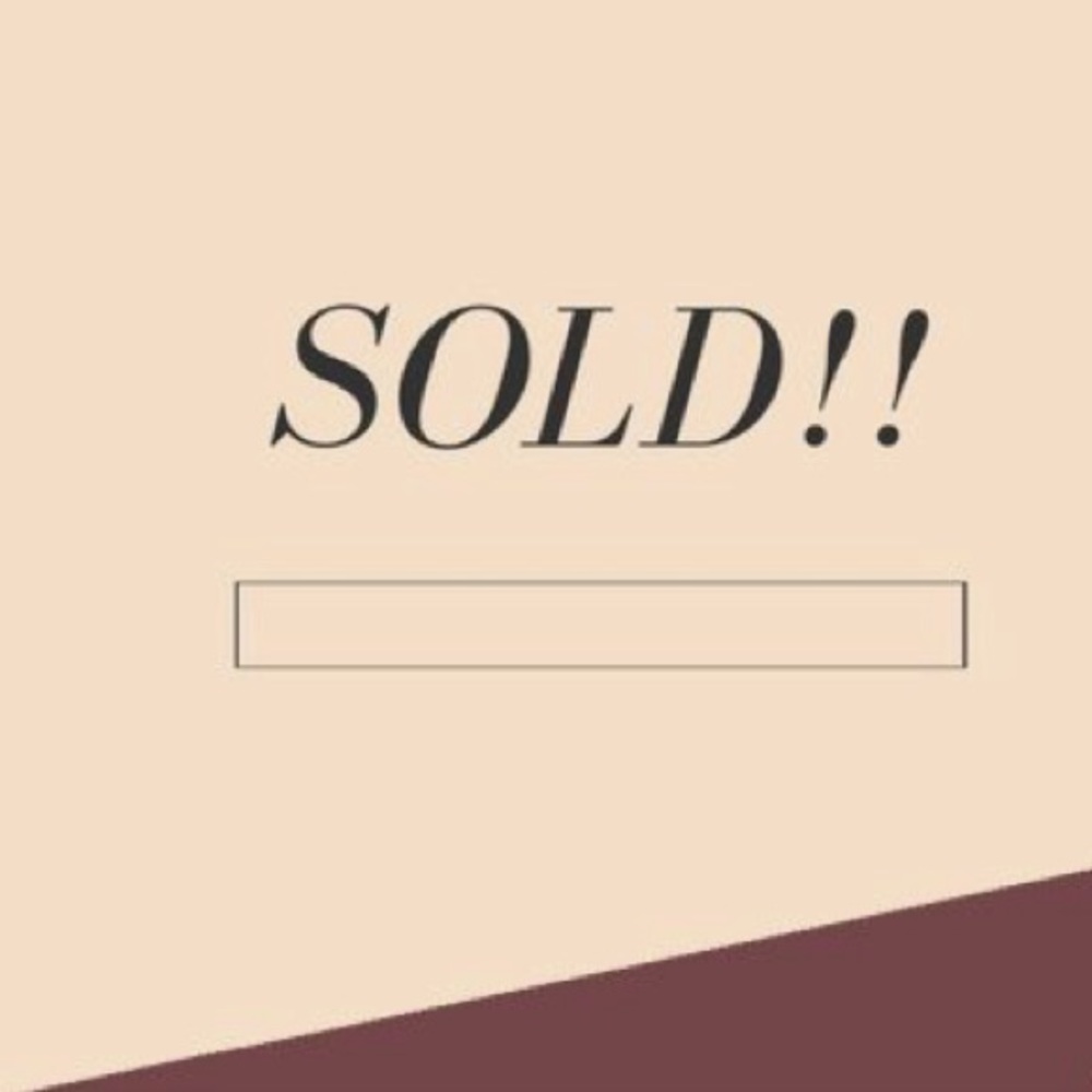 Everything beyond this point sold